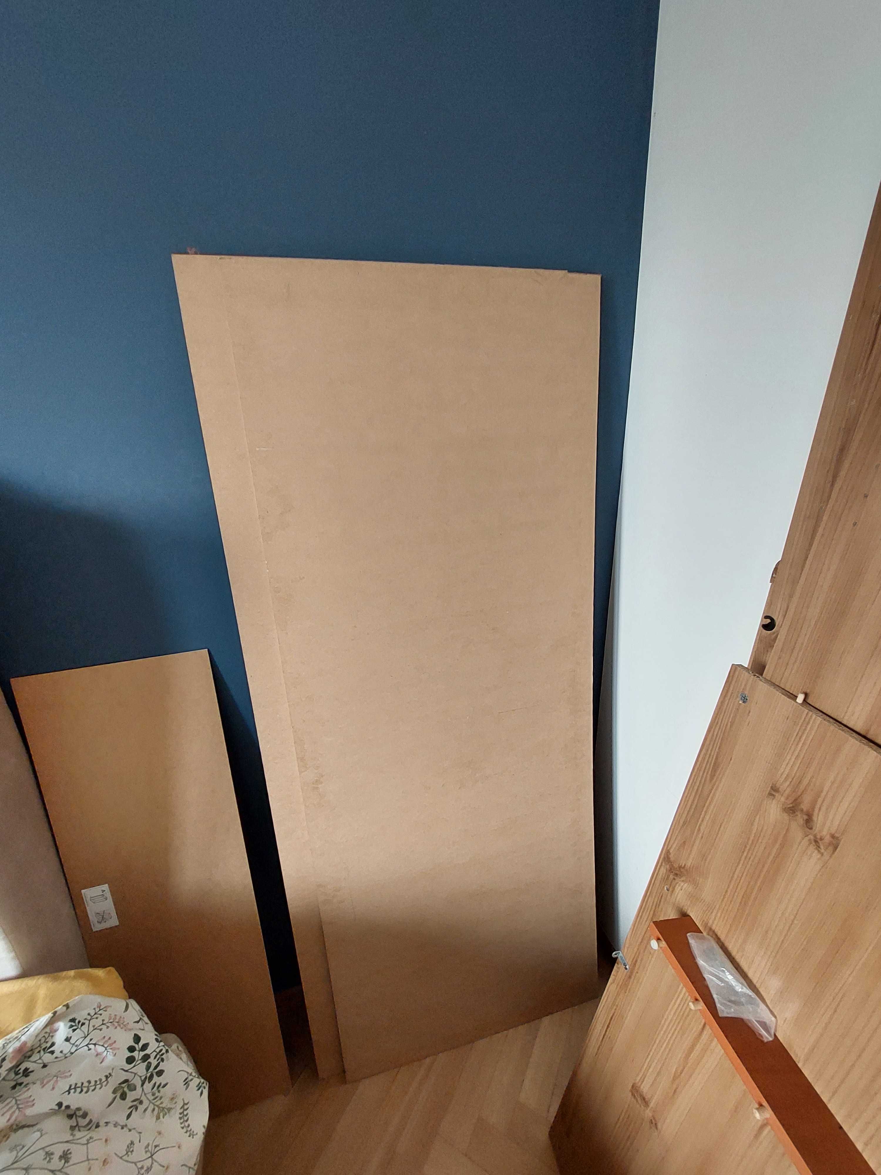 TARVA Łóżko 160 x 200 Rama drewniana Belka SKORVA Dno LINDBÅDEN IKEA