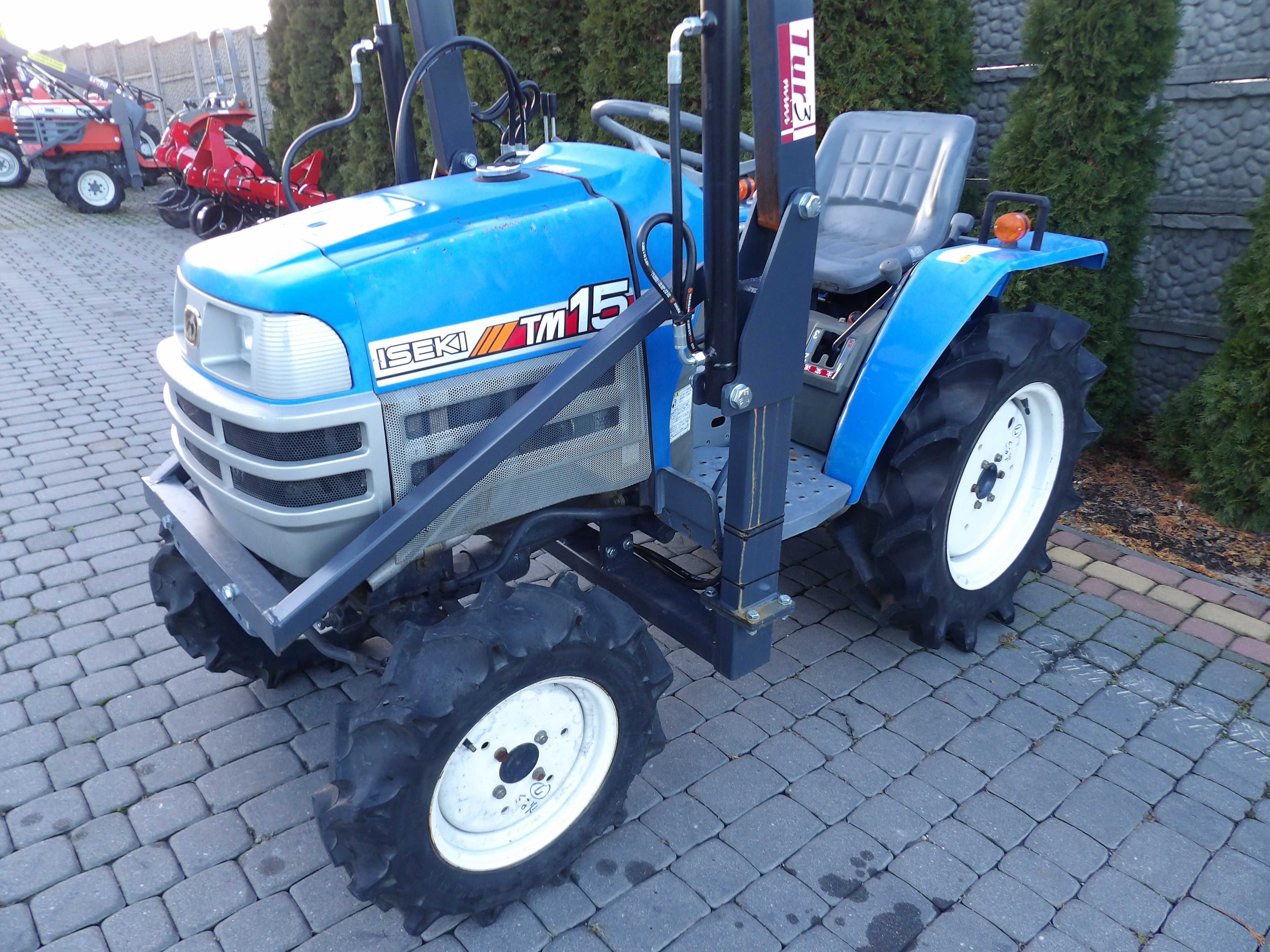 Iseki TM 15 15KM 4x4 mini traktorek Tur glebogryzarka gratis