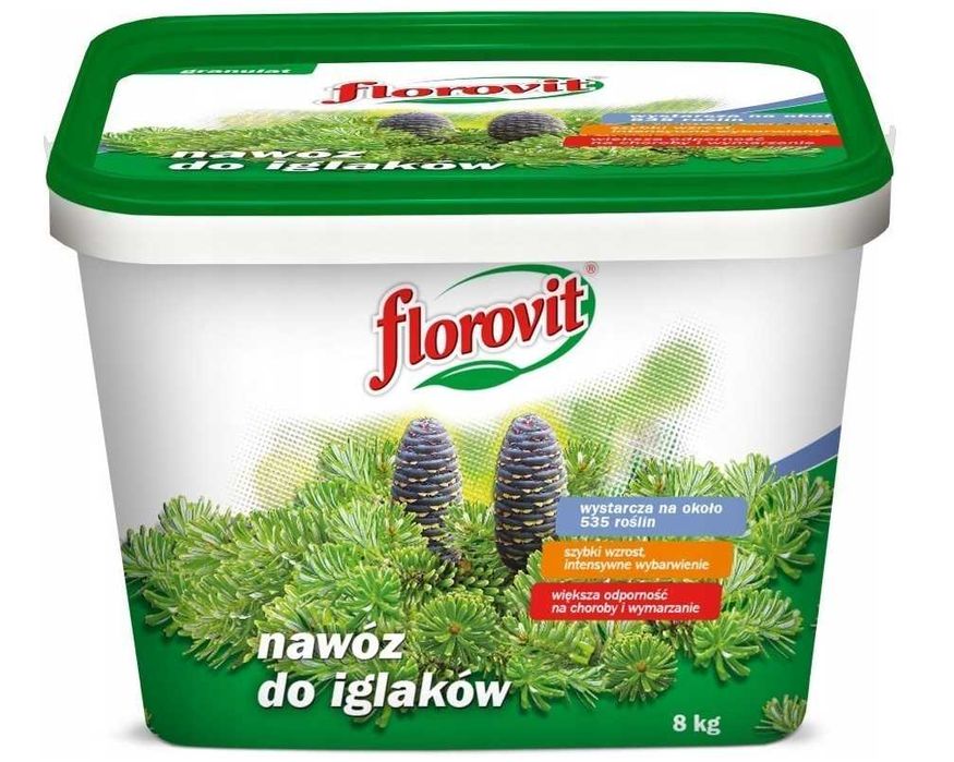 Florovit Nawóz Do Iglaków Roślin Iglastych 8 kg