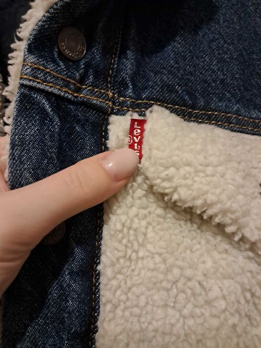 Джинсова утеплена куртка від Levi's