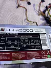 Zasilacz Logic 500W z wadą