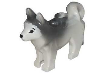 LEGO zwierzęta pies husky 16606pb001