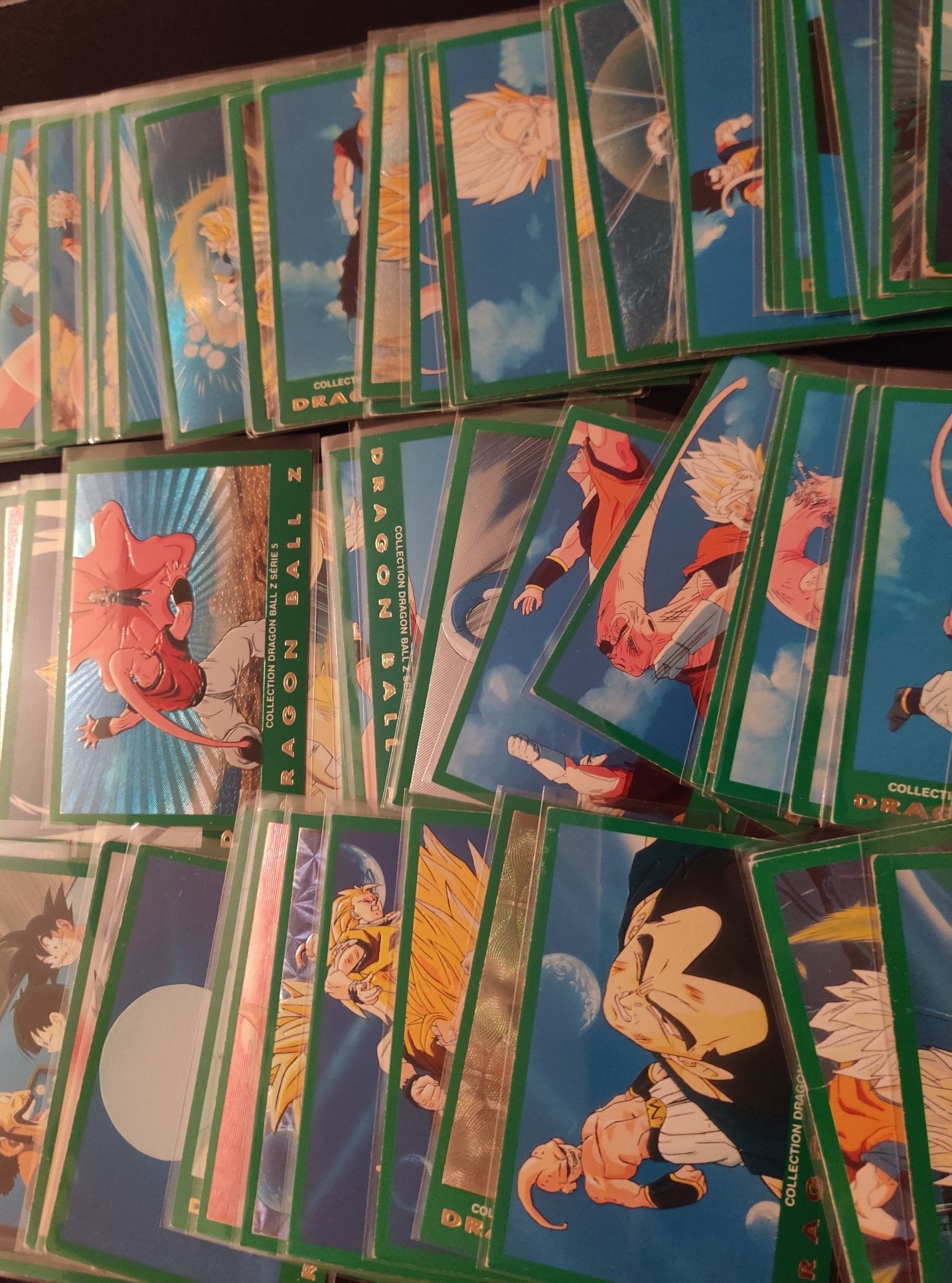 Dragon Ball Z cartas serie 5 (verde) (Panini)