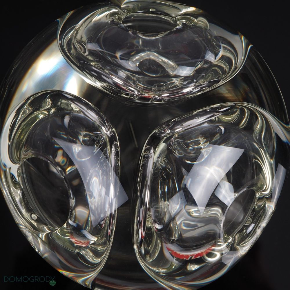 Szklana forma - wazon J. Beranek Lobmeyr Studio Glass Wiedeń