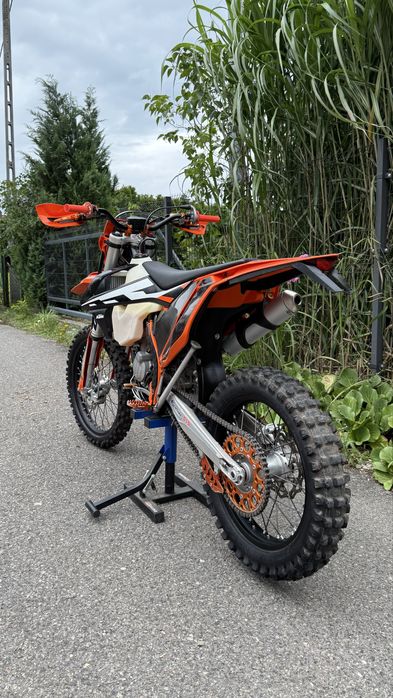 KTM XC-W 150, 2017r., gaźnik z oryginalnym przebiegiem 56 mth