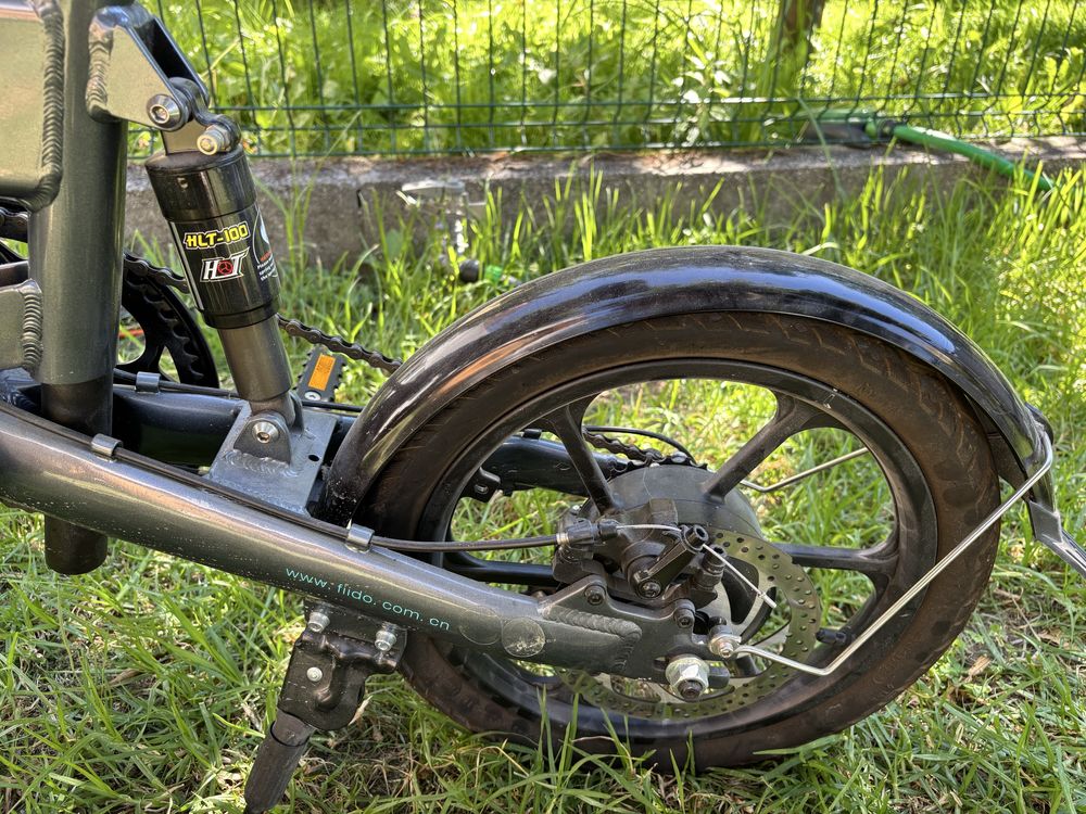 Bicicleta eletrica dobravel fiido D2s
