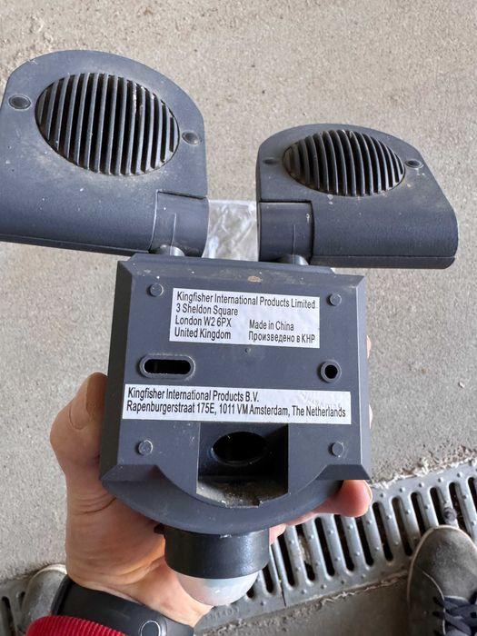 Naświetlacz Blooma Dryden z czujnikiem ruchu 2x