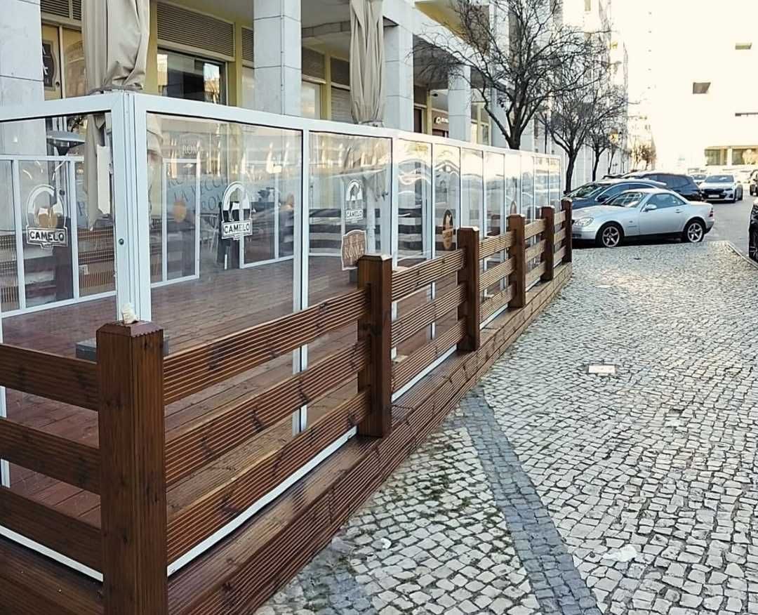 Instalação com ou sem fornecimento de deck e vedações