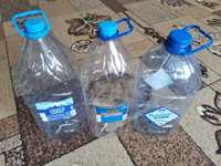 Пластиковые бутыки (баклажки) 6 литров, бесплатно