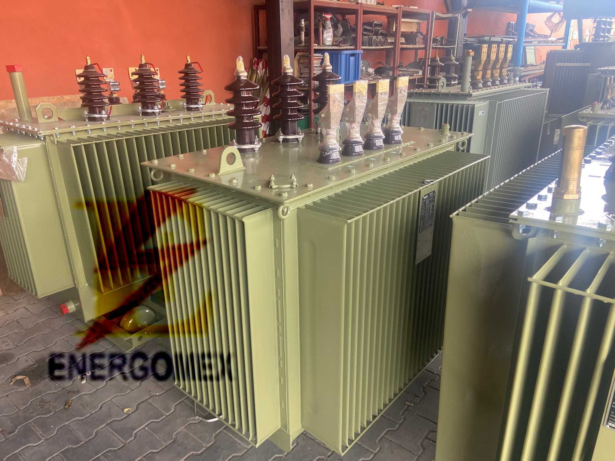 Transformator olejowy 800kVA, 15/0,4kV.