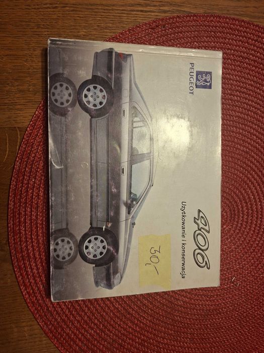 Peugeot 406 instrukcja