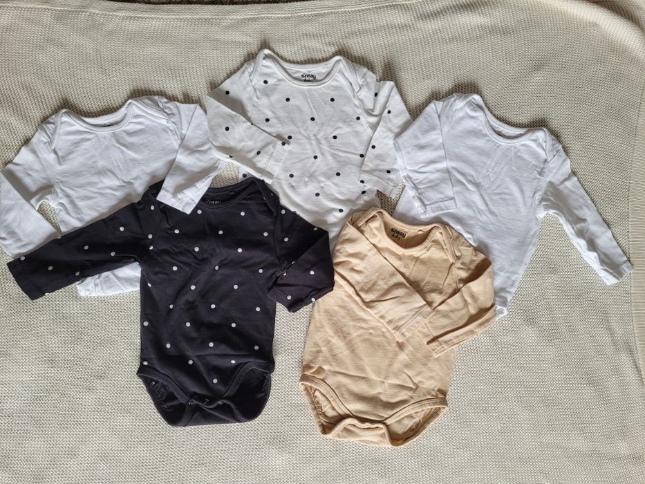 Zestaw body 62 długi rękaw