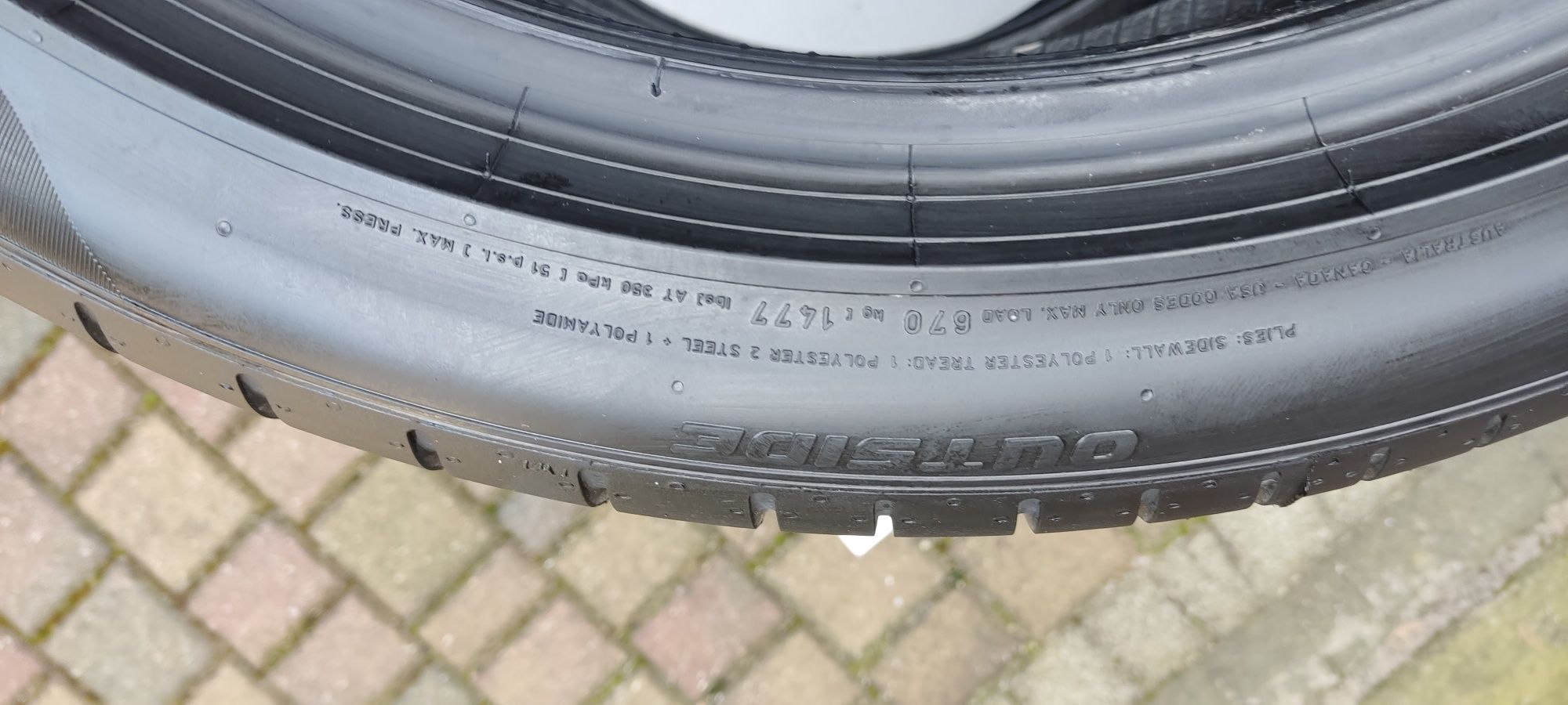 Opony letnie 19, Pirelli 245/40 R19, P Zero 94W