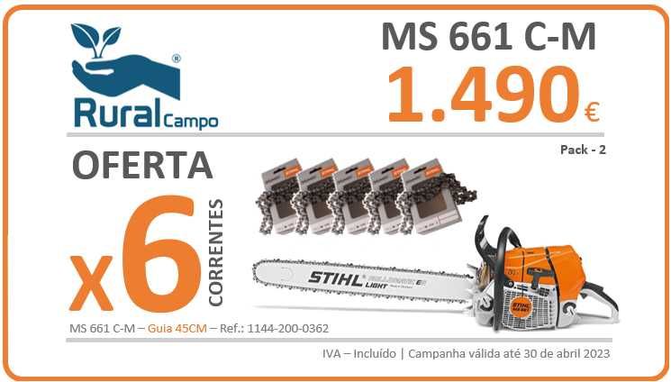 Motosserra Profissional STIHL MS 661 C-M