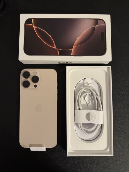 iPhone 16 Pro Max 256 GB – Desert Titanium