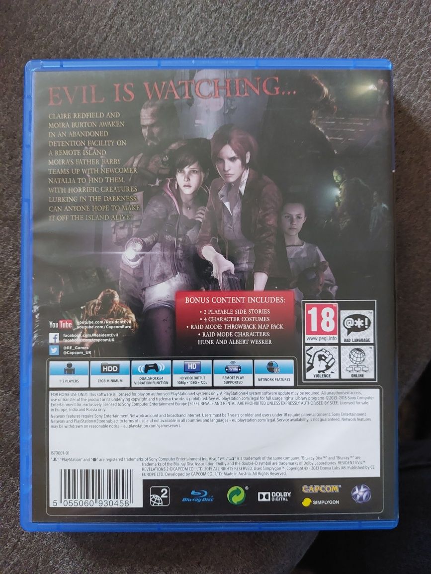 Resident Evil Revelations 2 PS4