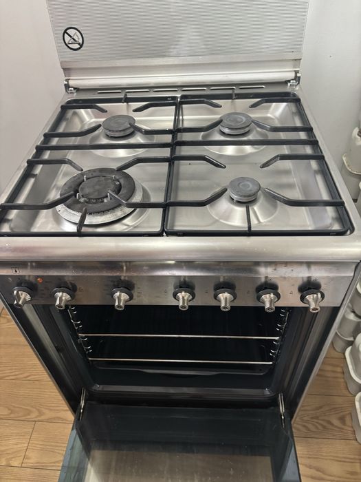 Fogão de cozinha Smeg gás + elétrico