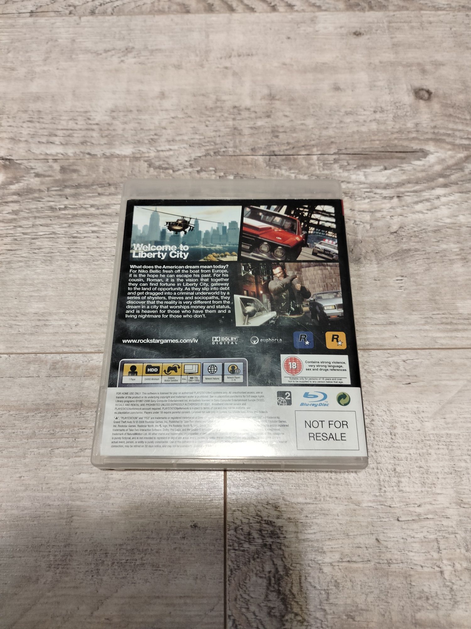 Gra GTA iv na ps3