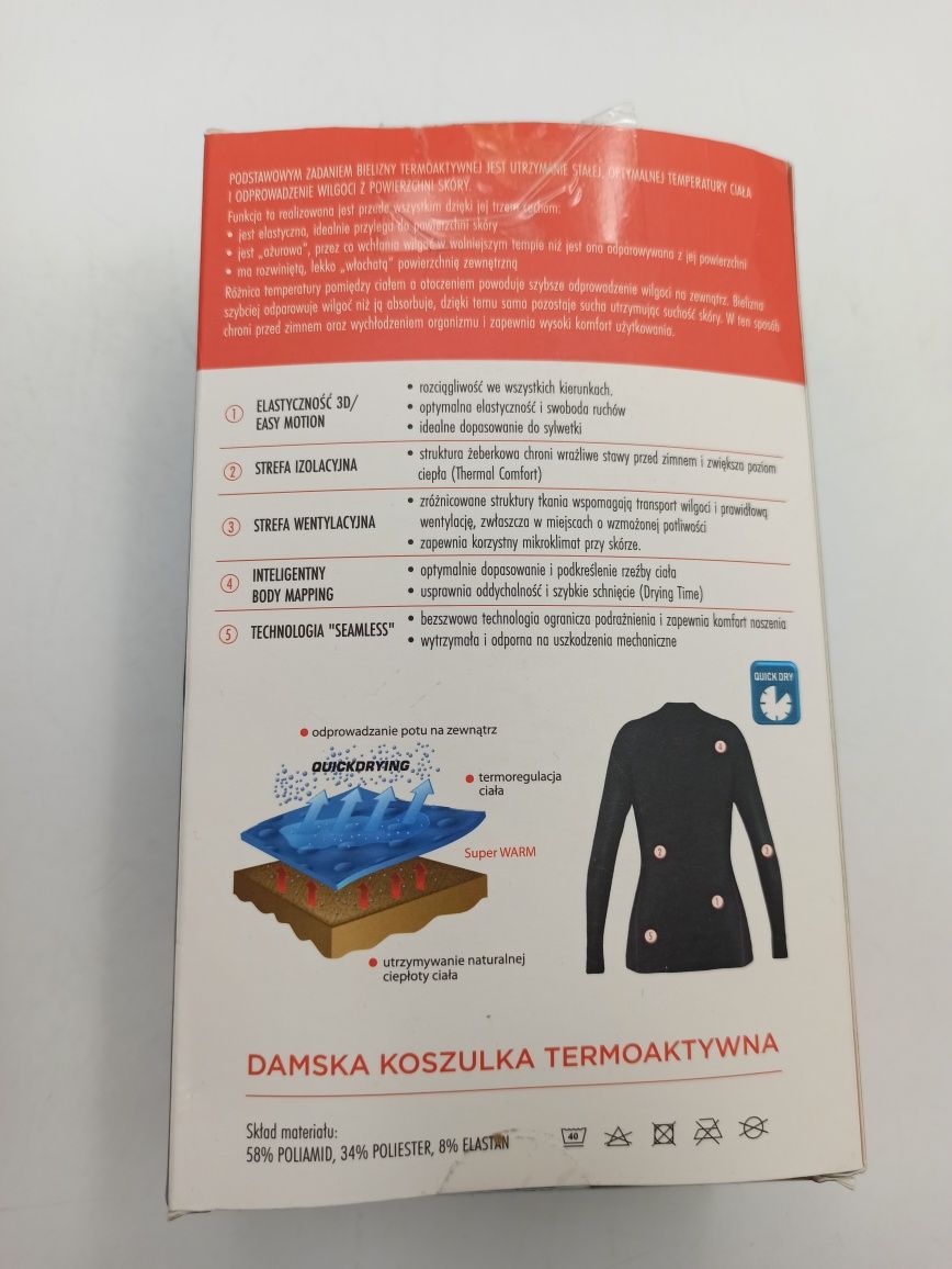 Koszulka damska termoaktywna Hi-Mountain 36/38