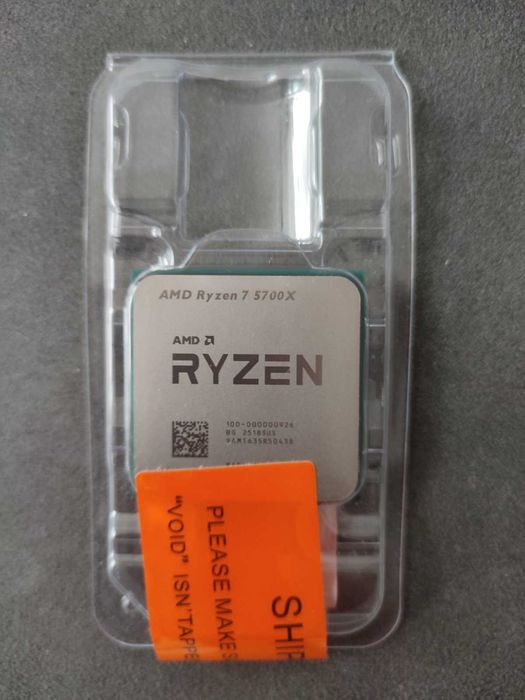 Процесор AMD Ryzen 7 5700X AM4 8 Ядер 16 потоків Нові Розпродаж
