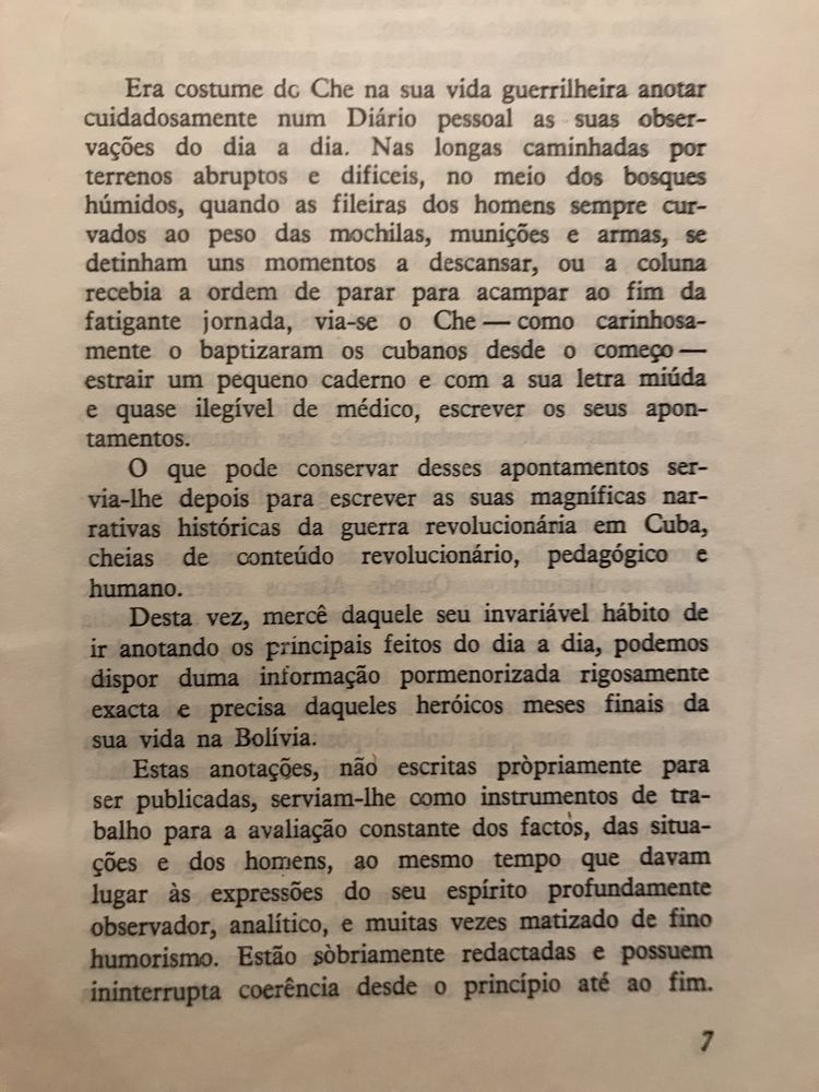 O Diario do CHE Na Bolivia