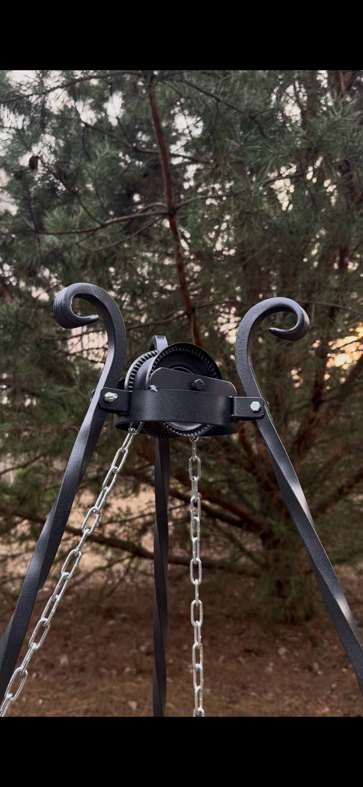 Grill Ogrodowy Trójnóg Kuty Ruszt 60cm Palenisko WYSYŁKA! PRODUCENT