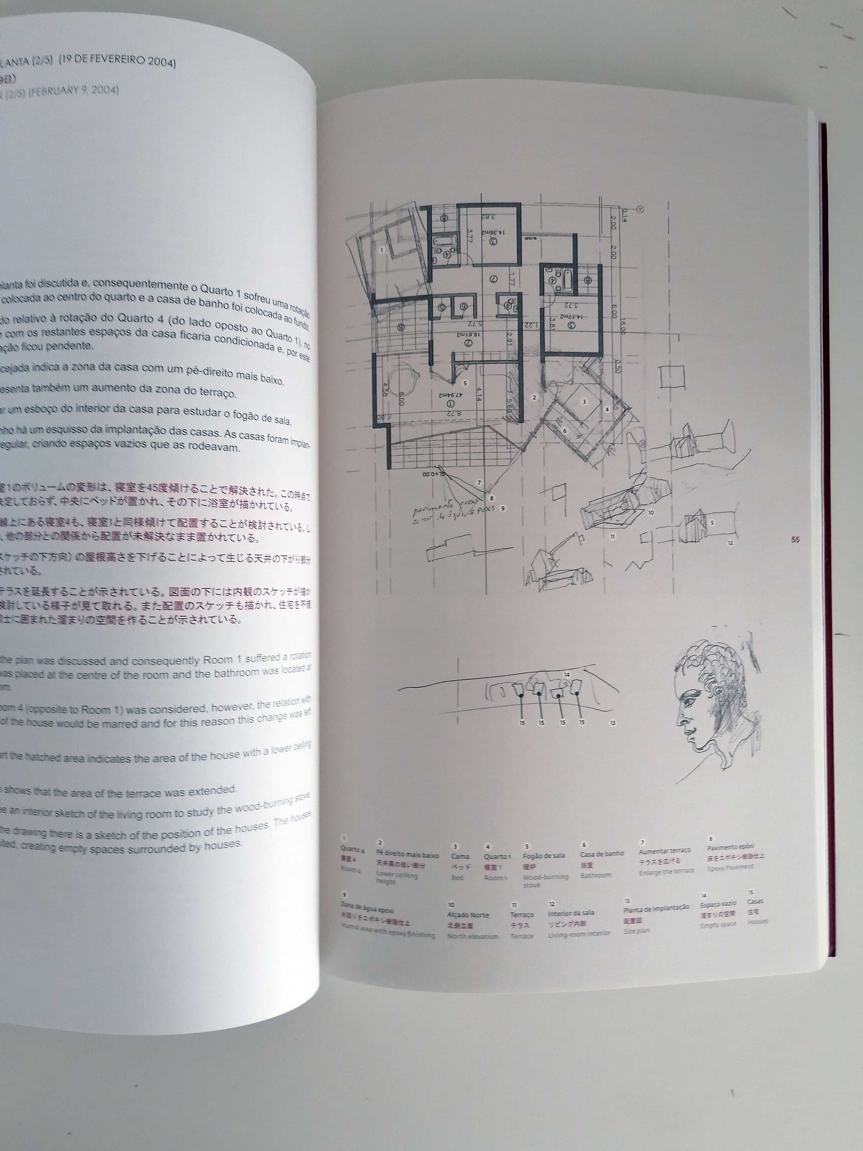 Livro arquitectura - Álvaro Siza Design Process - de Ren Ito