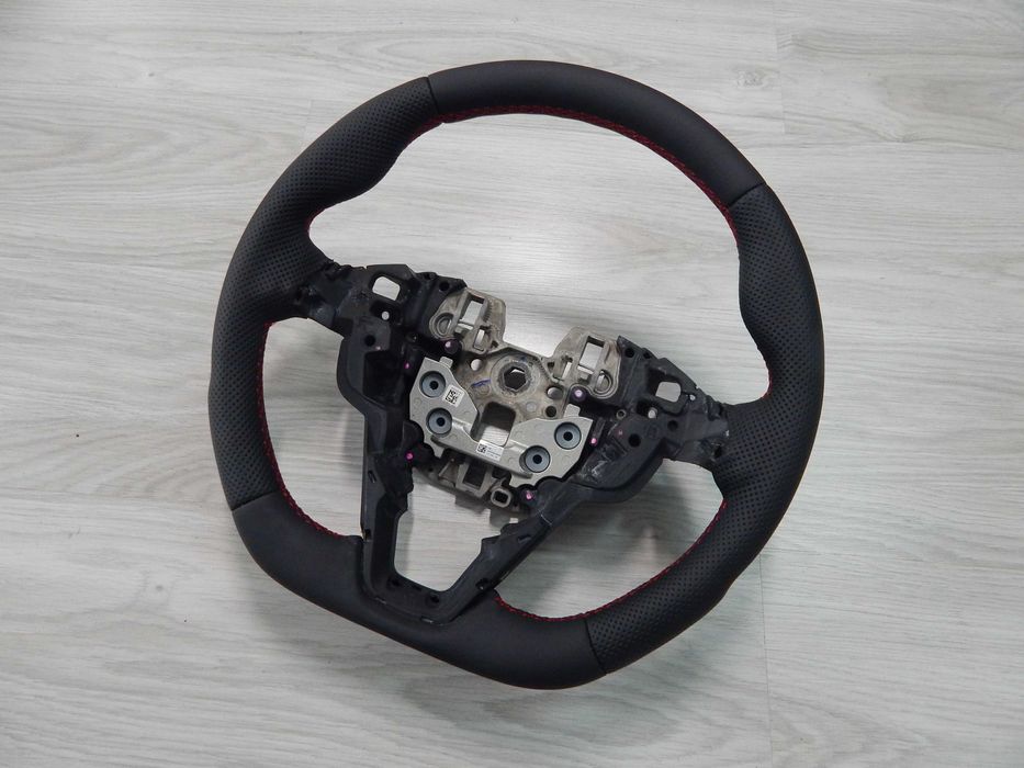 Ford Mondeo MK5 S-Max II Galaxy - kierownica sport obszycie czerw nić