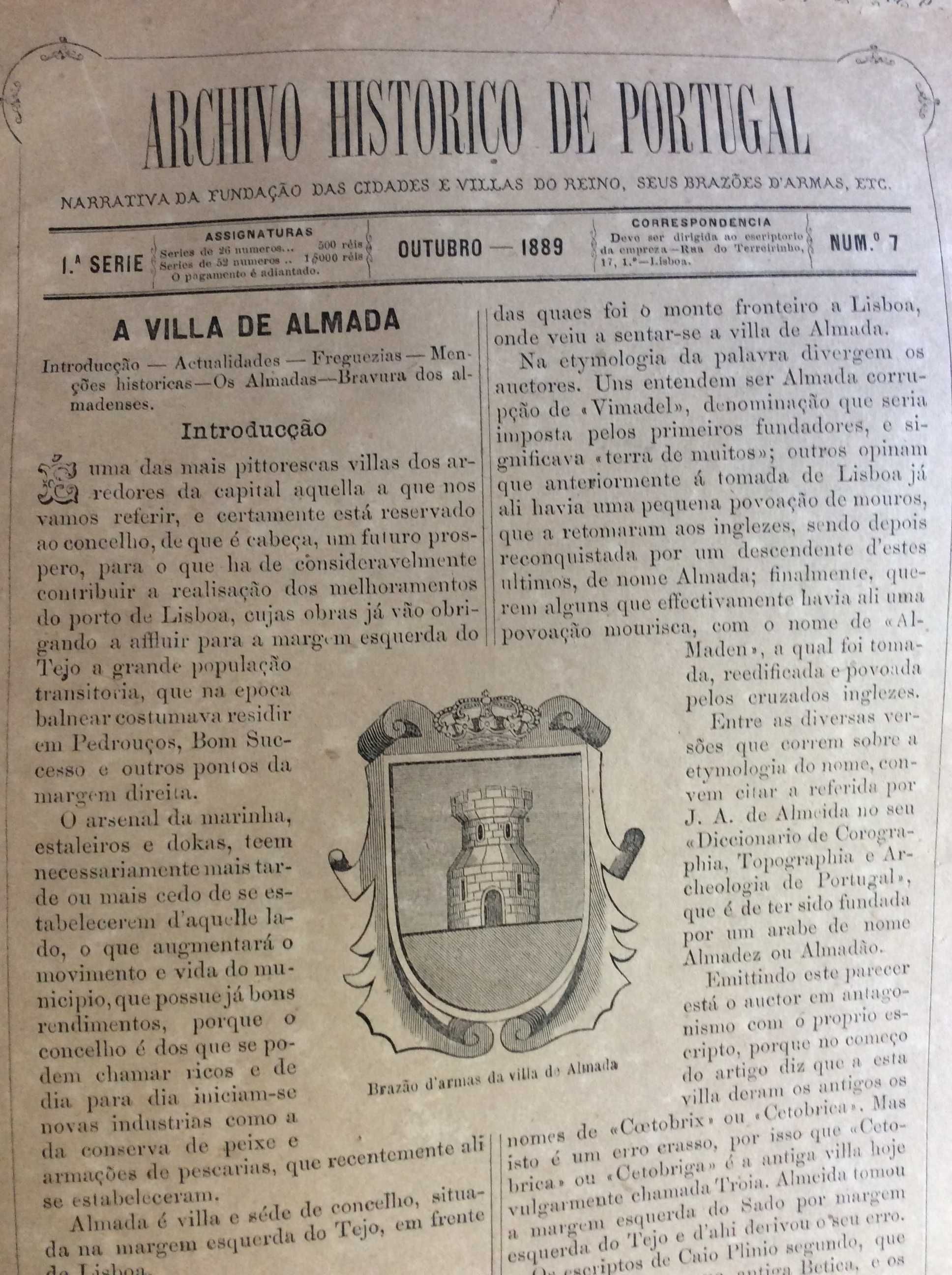 Um pouco de história antiga, de algumas localidades portuguesas