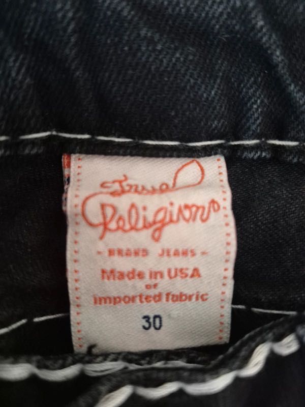 True Religion spodnie damskie demim 30 avant garde affliction opium