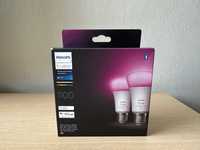 Pack 3 Lâmpadas Philips Hue RGB White and color ambiance