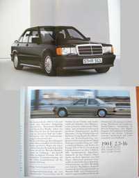 MERCEDES - BENZ 1985 (10/85) W201 W124 W126 W107 * prospekt 54 str.