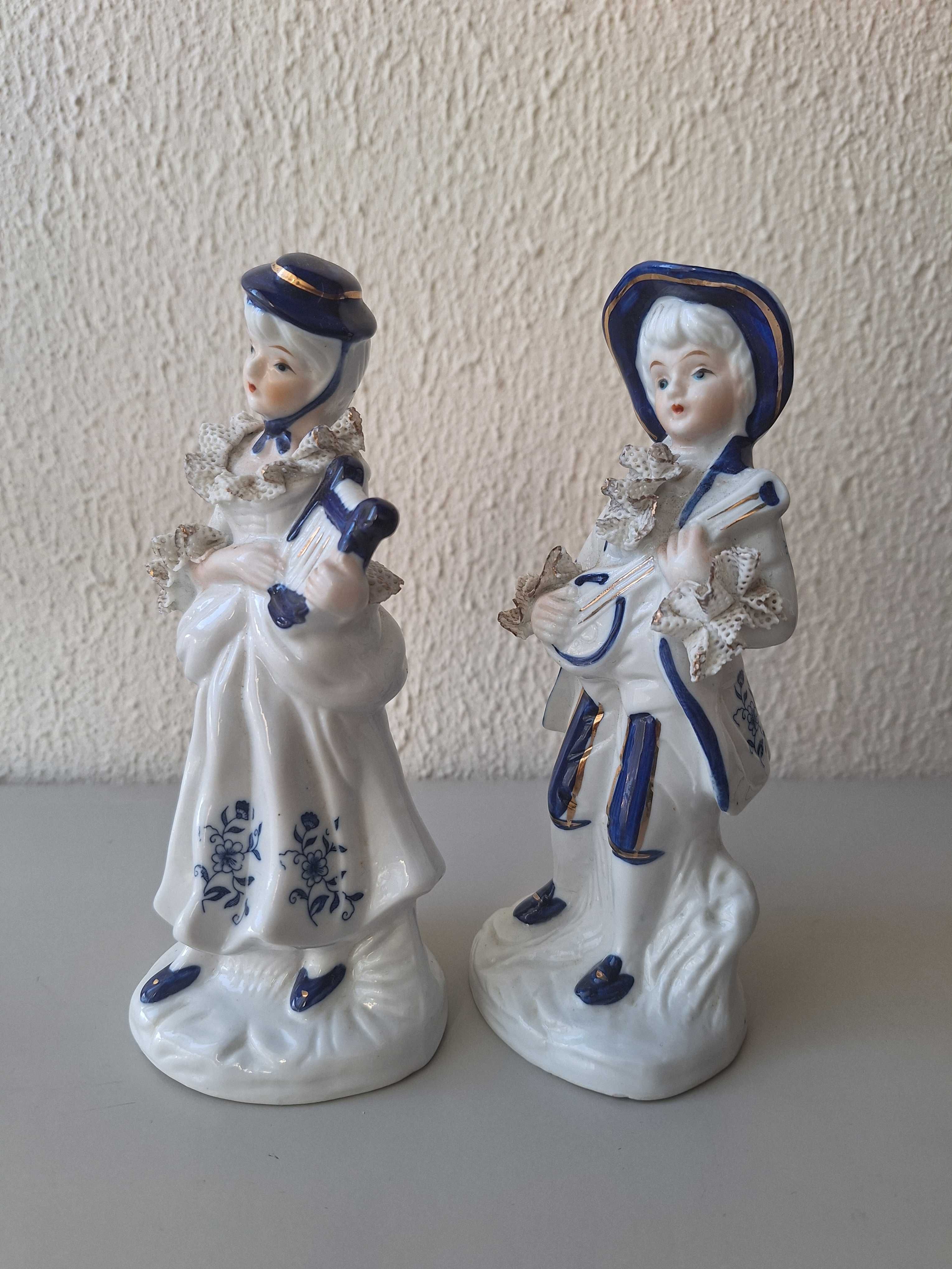Conjunto de 2 Figuras (músicos)