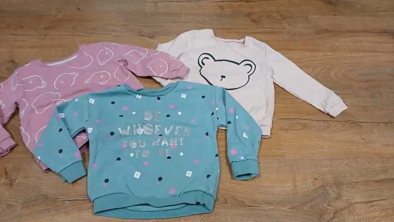 Zestaw bluz r.92
86-92 cm / 18-24 mies. Bardzo dobry Pepco