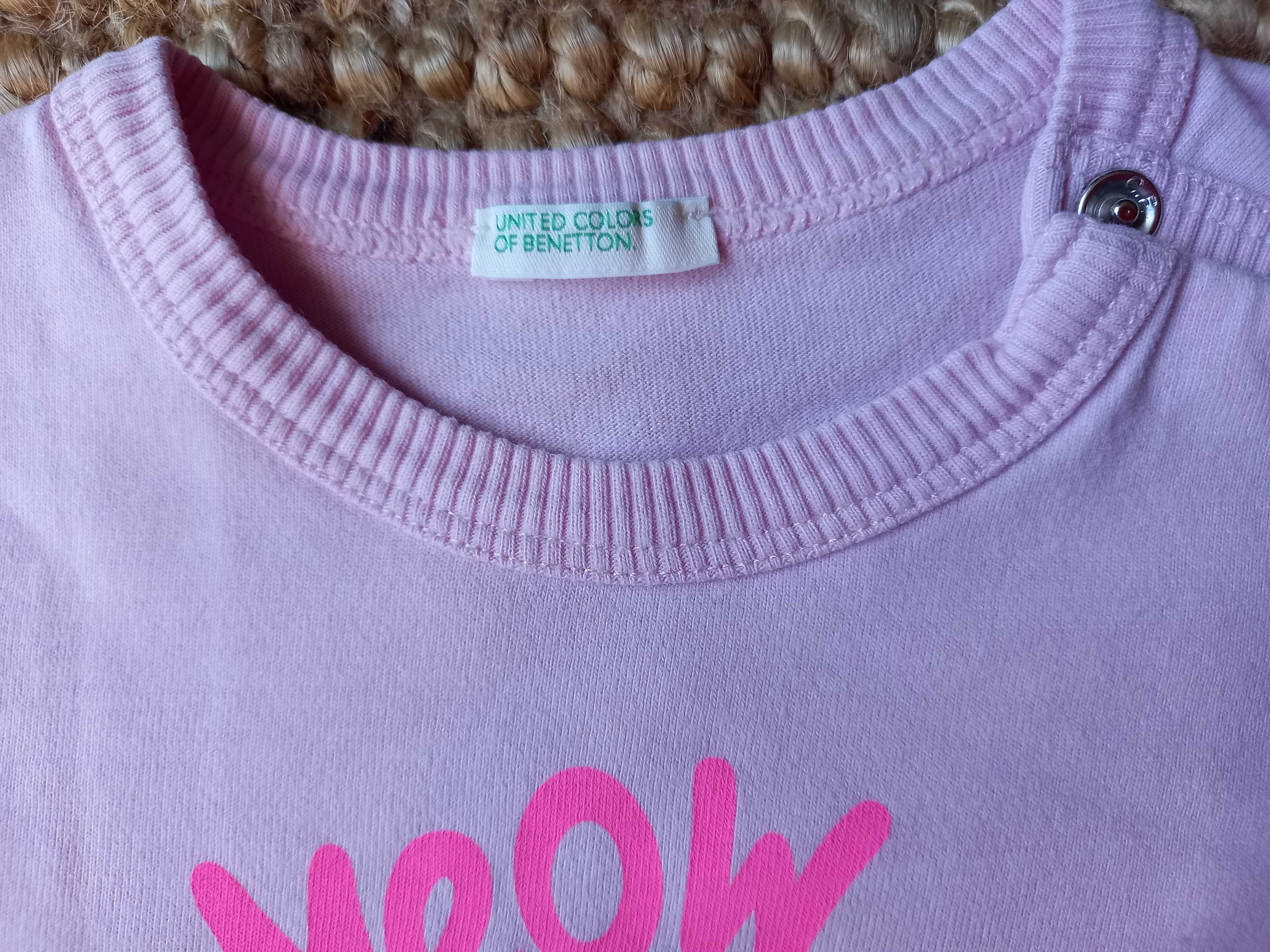 Bluzeczka firmy United Colors of Benetton dla dziewczynki rozmiar 74