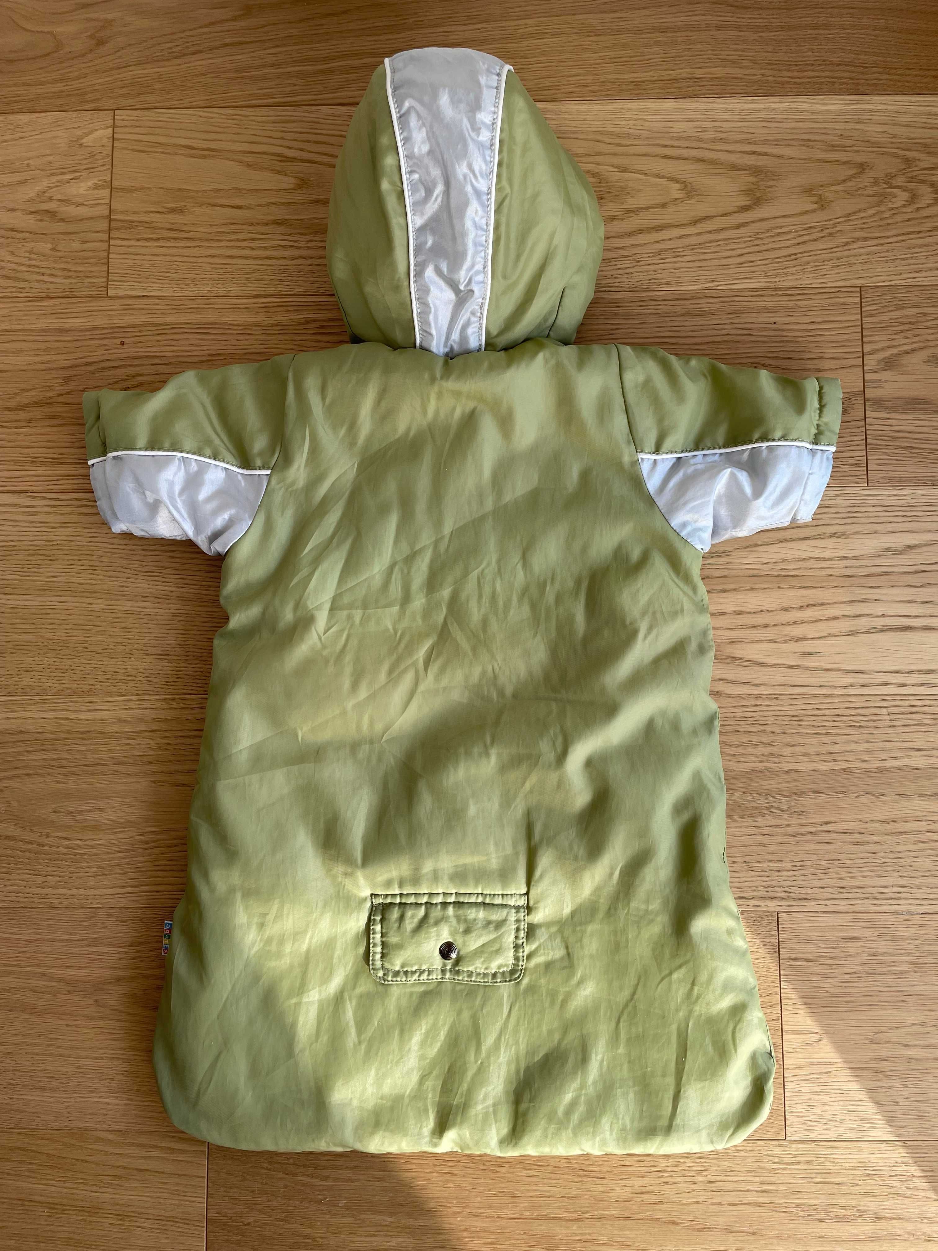 Kombinezon niemowlęcy Agatex (zielono-szary, 56 cm)