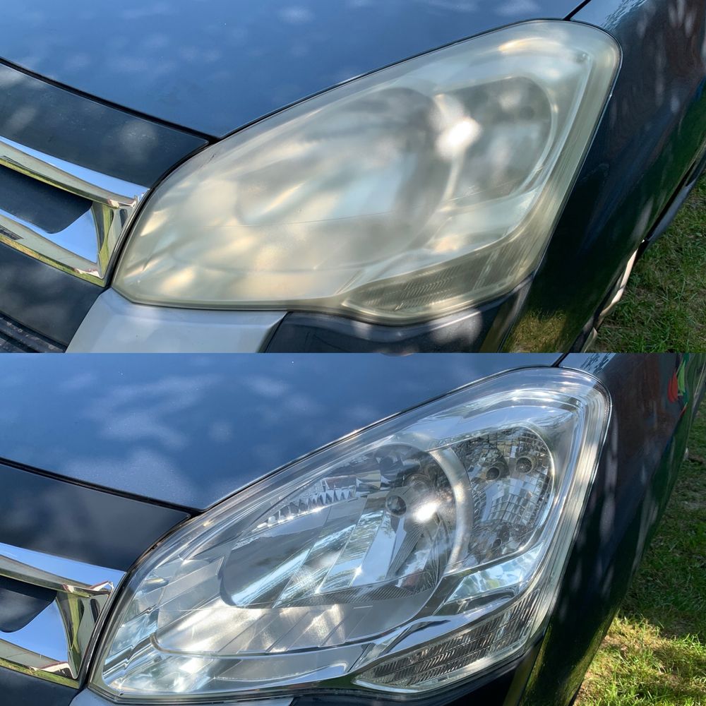 Polerowanie Lamp Reflektorów Lakieru Kielce Mobilny Detailing Dojazd