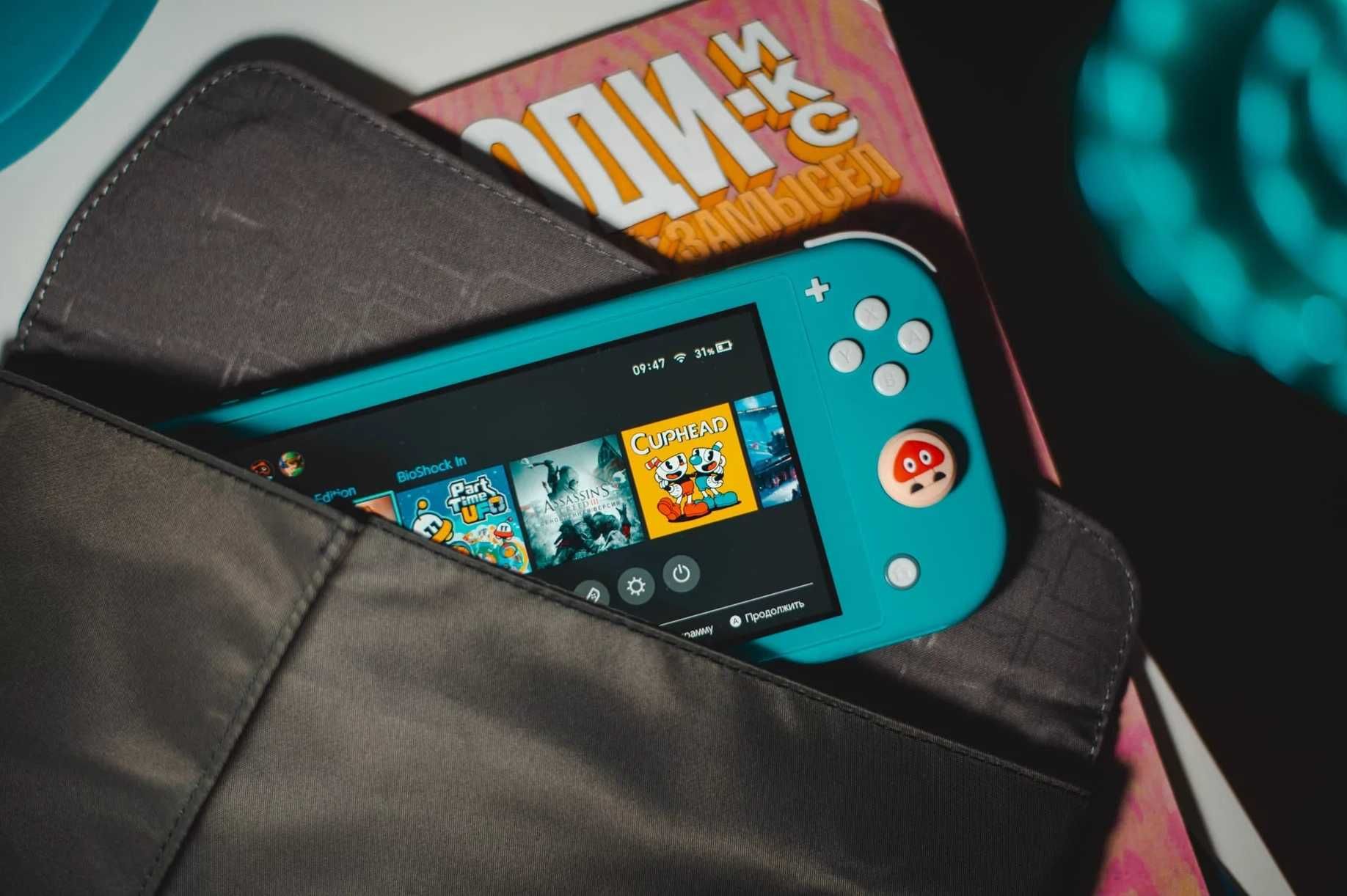 Консоль игровая Nintendo Switch Lite, приставка, игры