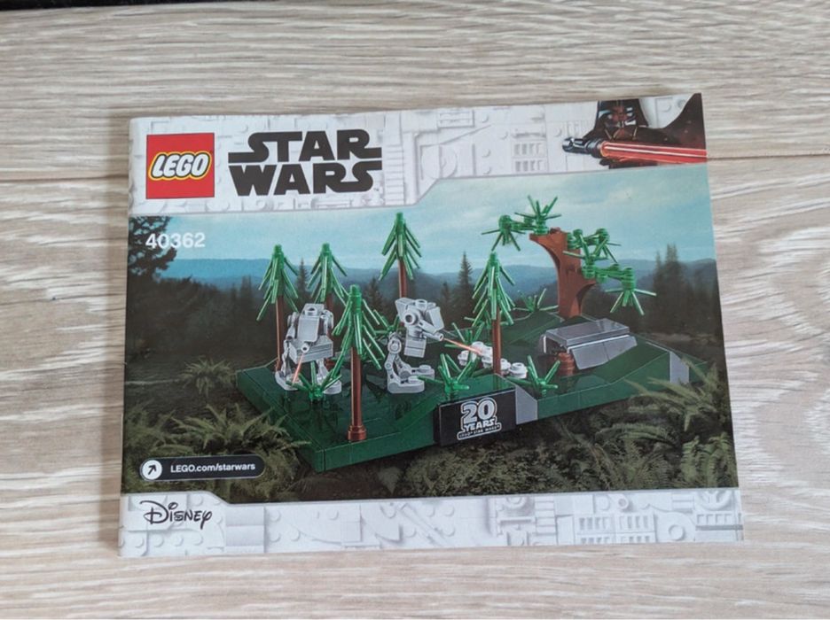 Lego 40362 Endor, 40333 Hoth, 40407 death star, 40451 tattoine