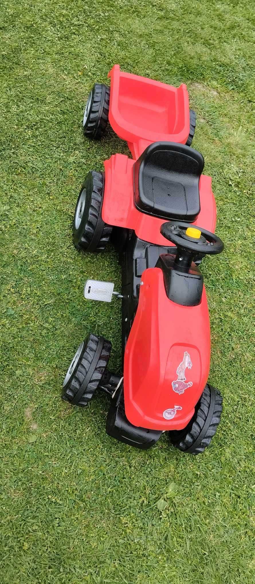 Traktor smoby XXL na pedały