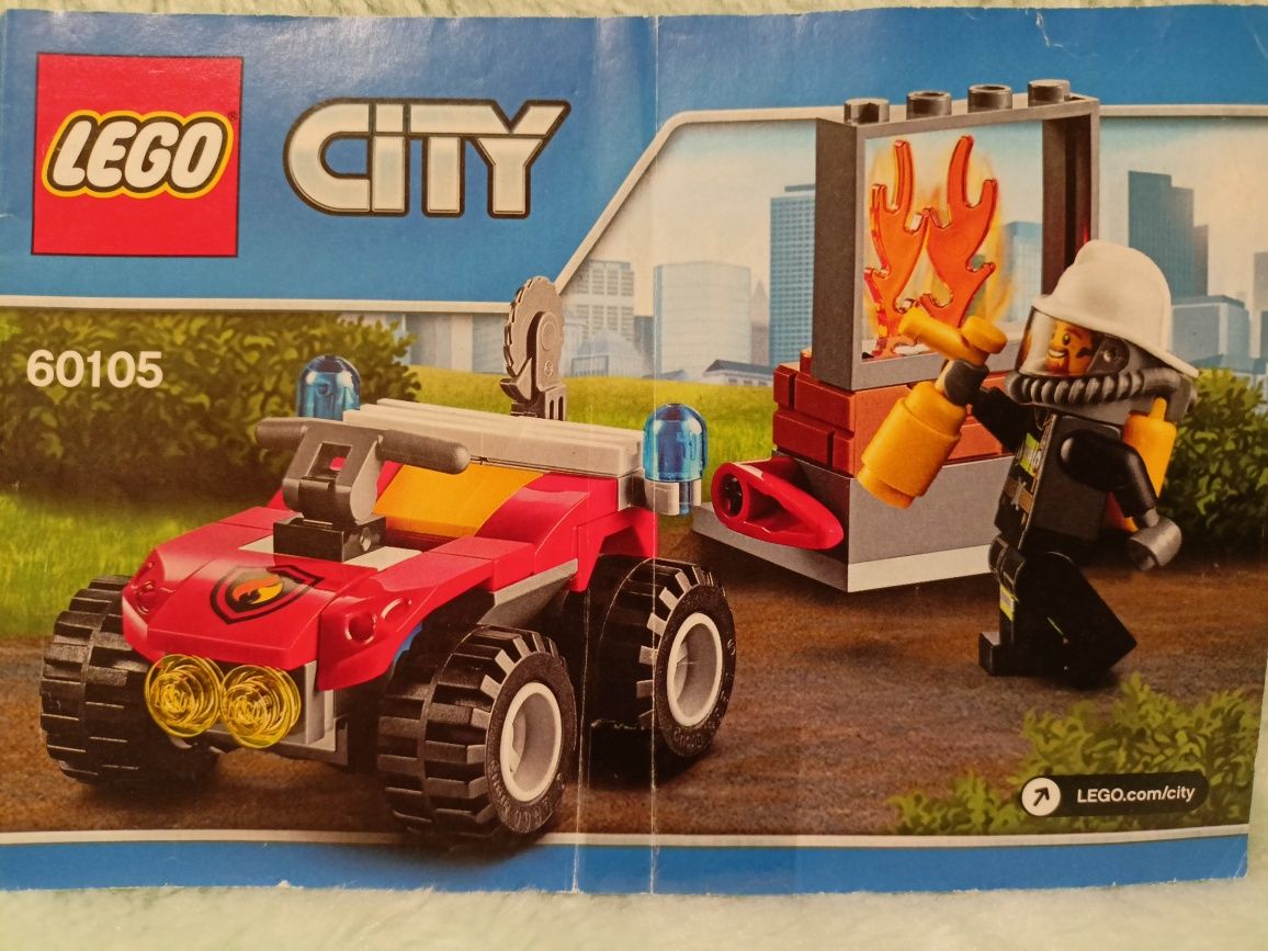 Klocki LEGO City 60105 Strażacki quad