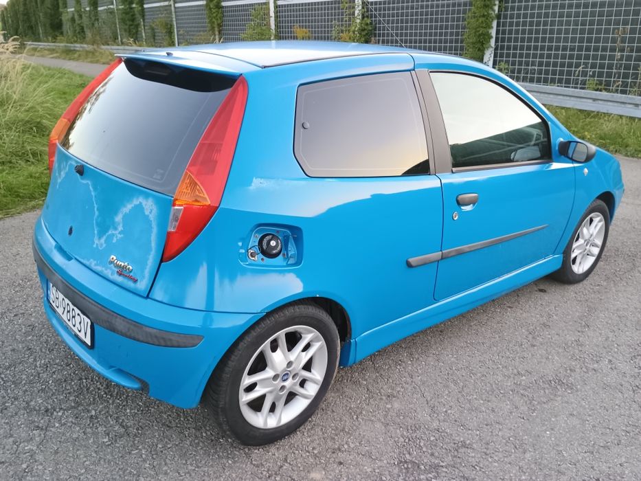 Fiat Punto 2 sporting 1,2 16V benzyna 80 km, LPG, gaz, KJS ,6 biegów