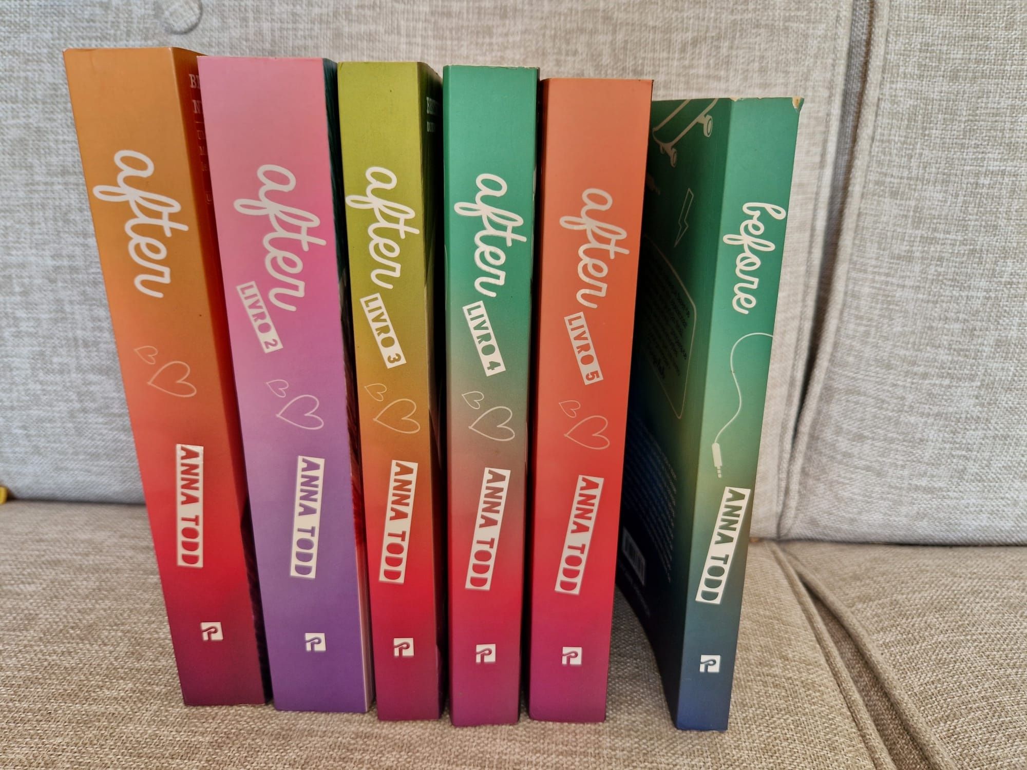 Vendo 6 livros da Saga AFTER