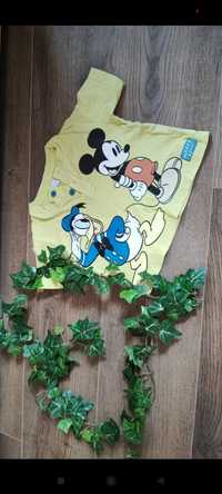 Disney bluzka 80  86 t-shirt koszulka Myszka Miki Kaczor Donald