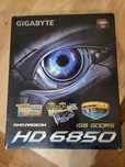 Karta graficzna PC Radeon HD6850 komputer retro