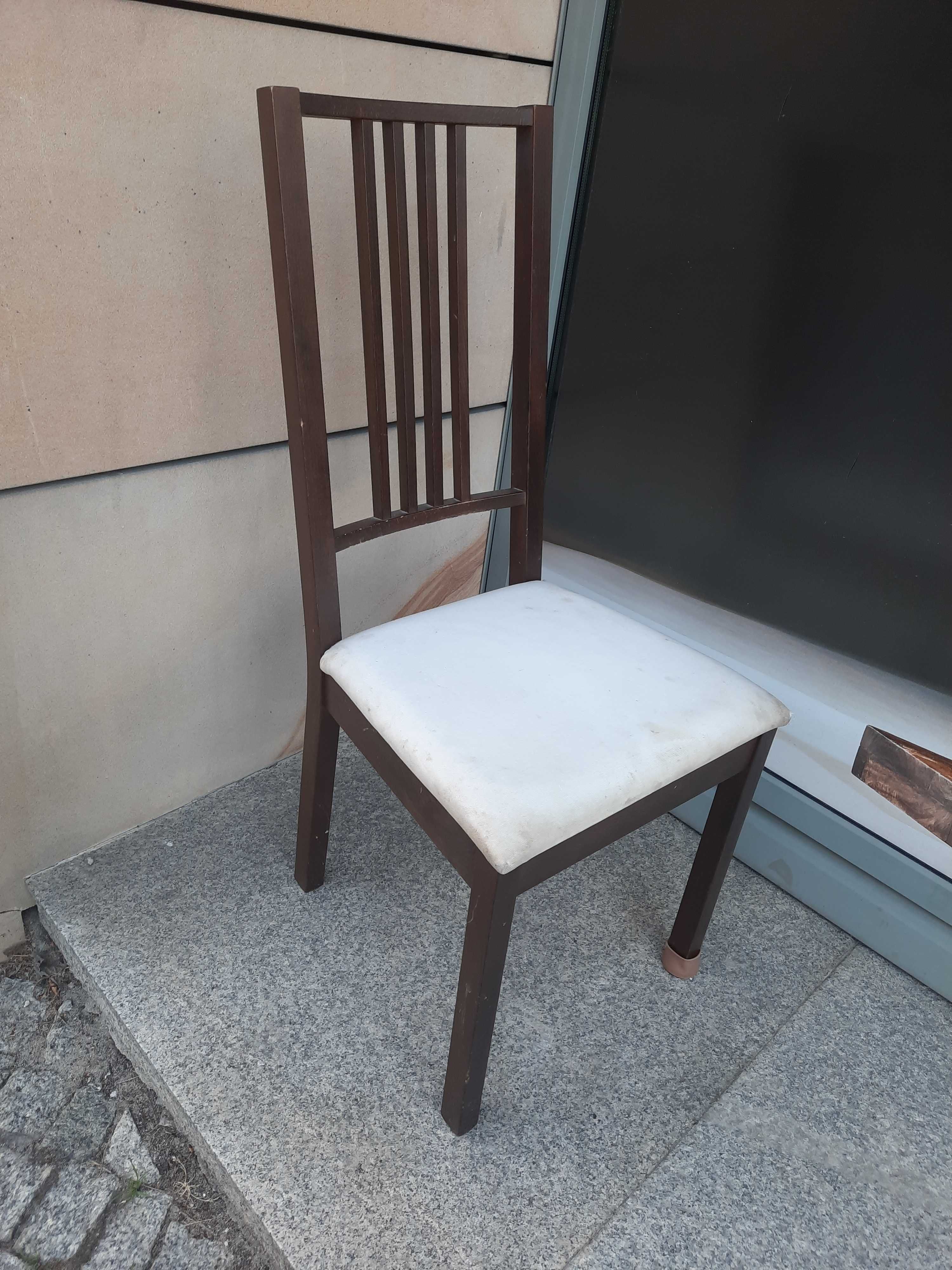 Krzesło pokojowe Ikea Bojre brązowe używane
