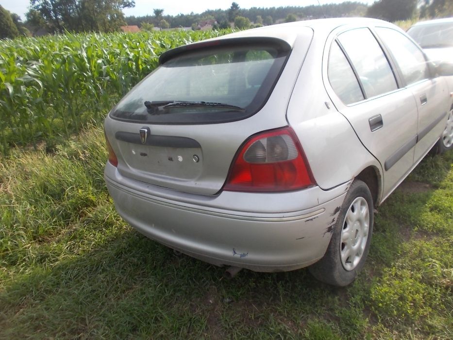 Rover 200, 214,benzyna 1,4 16V,przeznaczony na części,srebrny,5 drzwi
