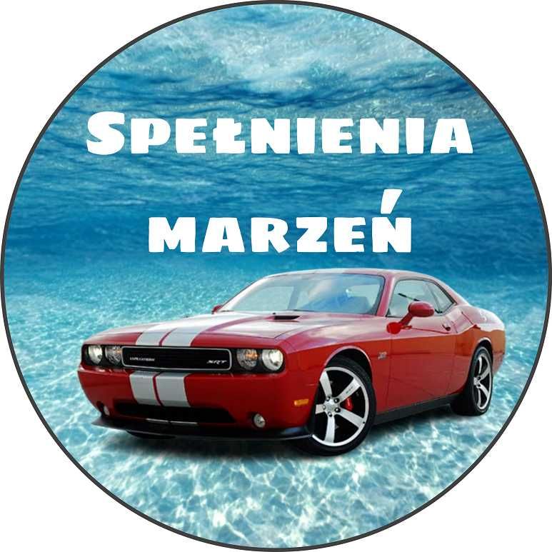 Oplatek na tort Samochód Auto Dodge Challenger