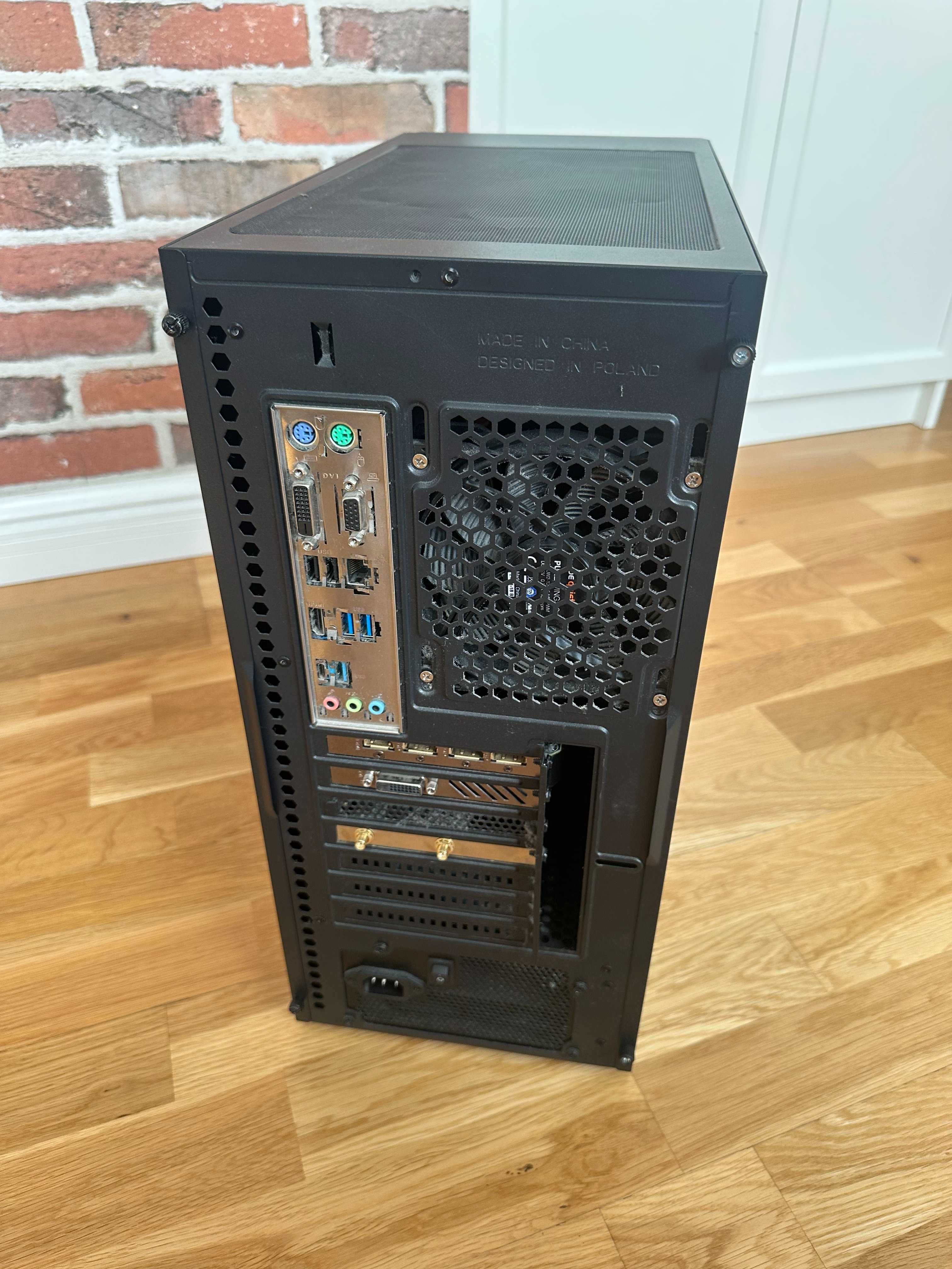 Komputer stacjonarny gamingowy - GTX 1060, i5-7600, 16 GB RAM