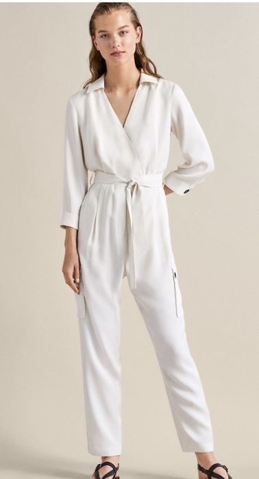 Massimo Dutti kombinezon cargo z kieszeniami
